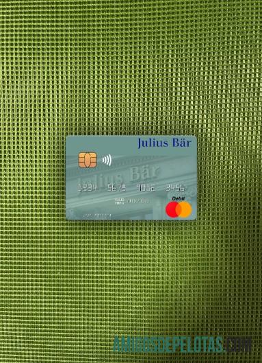 Suíça Julius Baer Group AG Mastercard Photolook Frente exemplo